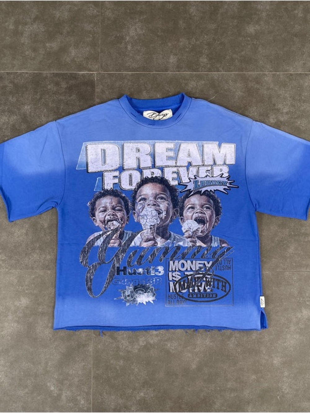 Dream Forever Blue Graphic Tee by (unbranded)
